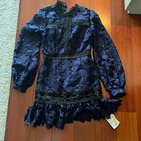 candalite women's lace dress Ultra Glamorous* ~ Vintage Candlelight Lace Tablecloth Dress ~ Size S –  Folkstead main image 1